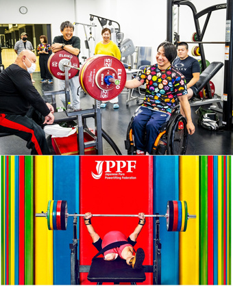 日本パラ・パワーリフティング連盟 東京合宿